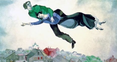 Marc Chagal "Sopra la città"